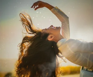 happy woman