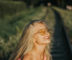 smilling woman
