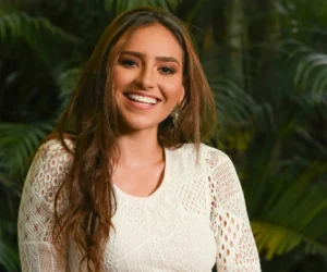 woman smiling