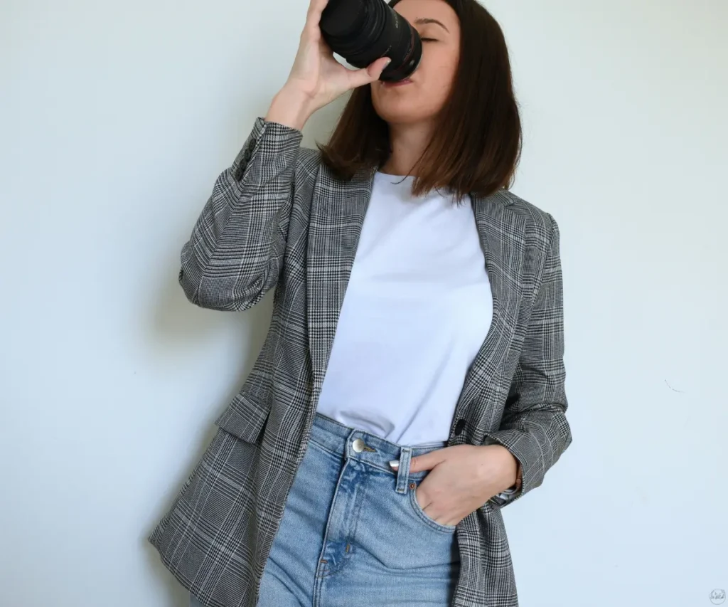 woman and coffee