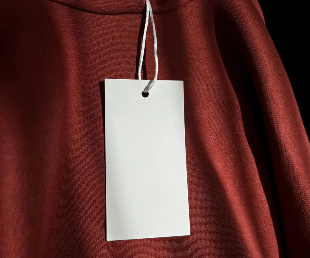 clothes label