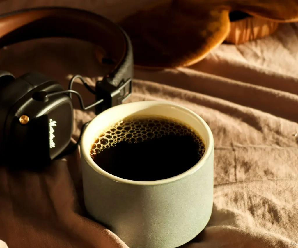 coffee and music
